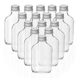 1 x RAW Customer Returns BELLE VOUS 50ml Small Bottles for Filling Silver Caps Funnel 20 pcs. Glass Empty Screw Cap Bottles for Weddings Parties - For Alcohol, Liquor, Whiskey, Shots Spirits - RRP €32.64