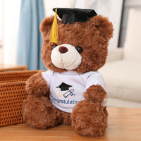 1 x Brand New Metaparty Graduation Bear Teddy Bear Plush Toy,Graduation Bear,Teddy Plush Bear,Graduation Bear,Graduation Bear,Exam Bear,Diploma Bear with Graduation Cap,Graduation Gift,Graduation Gift Graduation Party Decoration - RRP €13.1