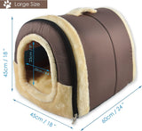 1 x RAW Customer Returns ANPPEX dog cave small dogs L, indoor dog house, cat house, cat cave XXL, dog house insulated, cuddly cave cuddly bed dog cave - RRP €59.98