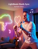 1 x RAW Customer Returns Lepro Neon LED Strip N1, 6m Neon LED Strip with App Control, DIY Shape, Music Sync, Works with Alexa and Google Assistant, Neon Light Strip for Living Room, Wall Decoration, Party, Gaming Desk - RRP €52.99