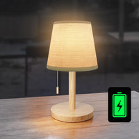 1 x Brand New GGII LED Battery Outdoor Table Lamp, Dimmable Battery Table Lamp Wireless, IP44 Waterproof Lamp with Warm White Light, LED Battery Table Lamp for Home Garden Hotel Balcony Dining Table B  - RRP €39.99