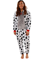 1 x RAW Customer Returns Disney romper adult 101 Dalmatians Romper for Women 101 Dalmatians Costume Official 101 Dalmatians Merchandise White Large - RRP €46.34