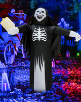 1 x Brand New OVIFM Halloween Inflatable Skeleton Costume for Adults, Horror Costume, Horror Skull, Inflatable Costume for Men and Women, Cosplay Props, Horror Party, Halloween, Black - RRP €59.98