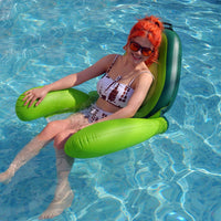 5 x Brand New Inflatable Floating Pool Lounger, Floating Pool - Inflatable Avocado Float for Outdoor, Beach, Pool, Lake - RRP €100.75