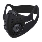 1 x RAW Customer Returns Powzdi Sports Mask Resistance Breathing Oxygen with Valve for Training Training Mask for Motorcycle Cycling Outdoor Activities - RRP €13.1