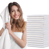 1 x RAW Customer Returns Luriseminger 25pcs Thickened Disposable Towels, 70 x 100cm Thickened Disposable Towels, Disposable Non-woven Fabric Towels Suitable for Hairdressing Massage Cosmetology and Cleaning - RRP €33.43