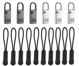 15 x Brand New Zipper Pull,6PCS Zipper Pulls,Zipper Pulls Replacement Tab 10Pcs Zipper Labels Pull Cord Zipper Extension - RRP €288.0