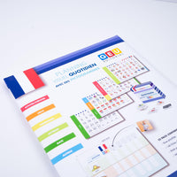 1 x RAW Customer Returns Organizer for children Structured daily planner with 140 vocabulary cards pictograms for autism ADHD - Effective daily routines with visual aids for children with ASD French  - RRP €18.95