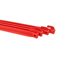 1 x RAW Customer Returns ToCi 24 x plastic pegs 30 cm tent pegs for outdoor camping tents garden soft sandy ground tent nails in red - RRP €17.04