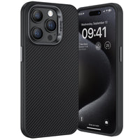 1 x RAW Customer Returns BENKS iPhone 15 Pro Max Case Compatible with Magsafe, Shockproof Protective Case Slim Phone Case Made of Dupont Kevlar 600D Aramid Fiber with Camera Protection, Minimalism Case for iPhone 15 Pro Max - RRP €49.99