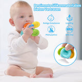 3 x Brand New FCSONU Suction Cup Baby Toys from 6 12 18 Months, Silicone Baby Bath Toy with Rotating Suction Cup from 1 2 Years, Fidget Spinner Children s Toys Gift for Toddler Boys and Girls 3 Pcs  - RRP €28.95