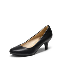 10 x Brand New DREAM PAIRS women s closed toe pumps, size 41, BLACK PU, LUVLY - RRP €600.0