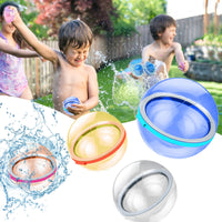 23 x Brand New colmanda 3 pieces water bombs, reusable water bombs, quick-fill water bombs, no more tedious filling and knotting of water balloons, beach party, summer, outdoors 3 pcs  - RRP €301.3