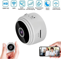 1 x RAW Customer Returns THEXLY - Hidden Spy Camera HD 1080p - Mini WiFi Spy Camera to View on Your Mobile - Camouflaged Surveillance with Motion Sensor and Night Vision New Version White  - RRP €19.99