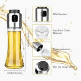 9 x Brand New mafiti Oil Sprayer Stainless Steel Oil Sprayer Oil Spray Bottle, Multifunctional Oil Spray Bottle Oil, Vinegar and Oil Sprayer for Cooking, BBQ, Grilling, Pasta, Salads 180ml  - RRP €97.2