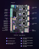 1 x RAW Customer Returns Creality 3D Upgrade 32 Bit Motherboard Silent Mainboard V4.2.7 with TMC2209 Driver Marlin 2.0.1 for Ender 3 Ender 3 Pro 3D Printer - RRP €46.99