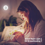 1 x RAW Customer Returns Night light nursing light socket night lamp dimmable slumber light LED sleeping light remote control 11 brightness levels mood light for child baby adult children s room bedroom breastfeeding diaper changing - RRP €15.12