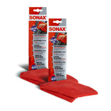 2 x RAW Customer Returns SONAX 2 x 04162000 outdoor microfibre cloth the professional for lint-free paint care - RRP €19.46