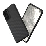 1 x RAW Customer Returns RhinoShield Case compatible with Samsung Galaxy S21 SolidSuit - Shock-absorbing slim protective case with premium finish - 3.5 meter drop protection - Carbon fiber texture - RRP €35.28