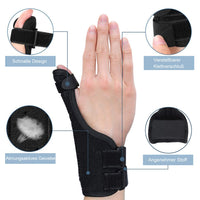 1 x RAW Customer Returns ZOUYUE Wrist Splint with Thumb Splint, Flexible Thumb Brace Wrist Brace for Thumb Joint - RRP €6.04