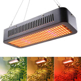 1 x RAW Customer Returns QIANYAN 600W Full Spectrum LED Plant Lamp UV IR, 3 Model LED Growth Lamps for Indoor Plants, Upgrade PPFD 1000 mol s Grow Light Garden Flowers Seedling - RRP €80.66