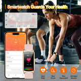 1 x RAW Customer Returns Smartwatch women men, fitness watch women with 120 sports modes, smartwatch women with telephone function pedometer, IP68 waterproof fitness tracker women, wristwatch with heart rate monitor SpO2 sleep tracker - RRP €39.99