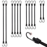 1 x RAW Customer Returns TaoTazon tensioning rubber with hooks, expander with hooks 24 pieces, various universal sizes luggage tensioners with hooks, extra strong tensioning straps with hooks for tarps bicycles motorcycles car cargo etc. - RRP €29.23