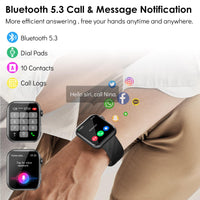 1 x RAW Customer Returns Smartwatch Men s BT Watch with ECG Phone Function, 24 7 Heart Rate SpO2 Sleep Monitor 1.96 Fitness Watch with SOS Call Function 150 Sports Modes IP68 Waterproof Sports Watch Pedometer iOS Android - RRP €72.85