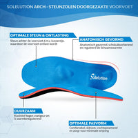 1 x RAW Customer Returns Solelution Arch - Hallux Valgus Rigidus Insoles - Orthopedic Insoles - For Forefoot Pain - Shoe Insoles for Women and Men - RRP €24.19