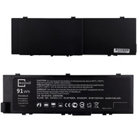 1 x RAW Customer Returns E-yiiviil Replacement Battery MFKVP Compatible with Dell Precision 15 7000 7510 7520 Precision 17 7000 7710 7720 M7710 M7510 - RRP €67.39