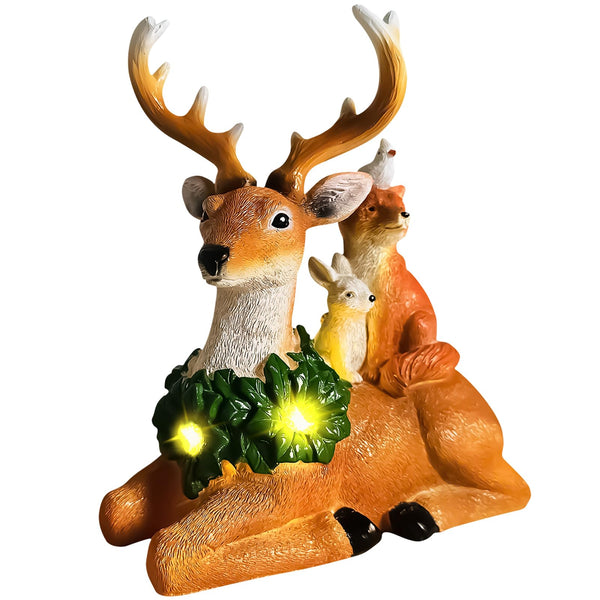 Brand New Job Lot Pallet - Christmas deer and friends garden decorations - 81 Items - RRP €1781.19