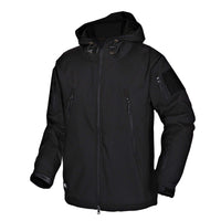 1 x RAW Customer Returns Wisdom Wolf Men s Military Softshell Jackets Outdoor Ski Fleece Waterproof Jackets Lightweight Zipper - RRP €47.32