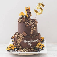 1 x Brand New Gold Digital Birthday Candles Number 056 Baked Cake Decoration Party Supplies Suitable for 50s and 60s Special Birthdays Can Be Used Alone or in Combination - RRP €22.8