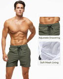 19 x Brand New Adorel Men s Summer Swim Shorts Swimsuit Pockets with Zipper Army Green 2XL - RRP €383.04