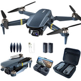 1 x RAW Customer Returns Durable Brushless Motor Drone with 84mins Super Long Flight Time, Drone with 2K HD Camera for Beginners, CHUBORY A77 WiFi FPV Quadcopter, Follow Me, Auto Hover, 3 Batteries, Carrying Case - RRP €99.99