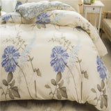 1 x RAW Customer Returns Tospass bed linen 220 x 240 cm 3 pieces flowers white beige modern floral bed linen set girls duvet cover soft microfiber reversible bed linen 1 duvet cover with zipper 2 pillowcases 80 x 80 cm - RRP €38.3