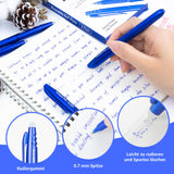 1 x RAW Customer Returns YYSHUS Erasable Ballpoint Pen Gel Pen, Erasable Pen, 8 Piece Rollerball Pen Erasable Set 0.7 mm Blue Erasable Pens, Pens to Erase, Ball Pen for Office Supplies School Supplies - RRP €8.56