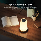 1 x RAW Customer Returns Amouhom LED Night Light with Remote Control, 13 Colors Touch Control Bedside Lamp, Rechargeable Lithium Battery, Gift for Children, Friends - RRP €15.99