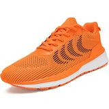 1 x RAW Customer Returns ZGPWZWL Men s Running Shoes Gymnastics Jogging Tennis Outdoor Fitness Sports Gym Sneakers,Orange,EU43 - RRP €58.8