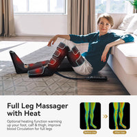 1 x RAW Customer Returns FIT KING Pressotherapy Leg Boots, Leg Massager Helps with Swelling and Relaxes Muscles Air Compression Boots for Legs - RRP €94.42