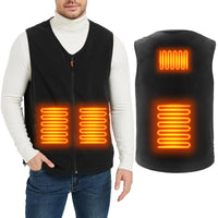 1 x RAW Customer Returns ISOPHO Heated Vest for Men and Women, Heated Vest, USB Charging Heated Vest, Unisex Warming Heated Vest with 13 Adjustable Temperatures, Heated Jacket, Winter Vest for Outdoor Hiking No Battery  - RRP €36.98