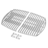 1 x RAW Customer Returns Onlyfire stainless steel grill grate set grill replacement grate for Weber Q1000 Q1200 Q1400 gas grills, replacement for Weber 7644 - RRP €43.2