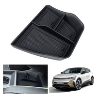 1 x RAW Customer Returns GAFAT Compatible with Renault Megane E-Tech Scenic E-Tech 2022 2023 2024 Center Console Storage Box, Megane E Tech Organizer Tray Glove Box Below the Center Console, Megane E-Tech Accessories - RRP €20.5