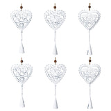 13 x Brand New Valery Madelyn 6X decorative hangers, 8.5cm metal hearts for hanging, spring decorative hangers, heart wedding pendant for gift spring decoration - RRP €104.39