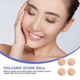 1 x Brand New Oil Absorbing Volcanic Roller Ball 4 pieces reusable portable oily skin control roller remove excess shine rolling stone for oily skin care - RRP €14.99