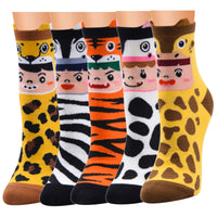 1 x Brand New Longyangqk Women s Cute Animal Casual Socks - RRP €22.8