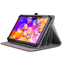 1 x RAW Customer Returns DLveer Universal Case for HotLight Tablet 10 inch SGIN Tablet TPZ Tablet Fullant Tablet Lville Tablet Mouikei Tablet, Multi Viewing Angle PU Leather Protective Case for 10-11 inch Tablet Case, Black - RRP €18.68