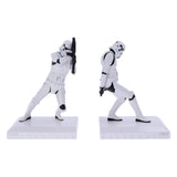 1 x RAW Customer Returns Nemesis Now Officially Licensed The Original Stormtrooper Bookend Figures, Resin, White, 18.5cm - RRP €63.57