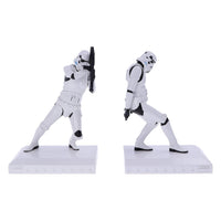 1 x RAW Customer Returns Nemesis Now Officially Licensed The Original Stormtrooper Bookend Figures, Resin, White, 18.5cm - RRP €60.64