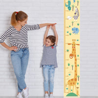 1 x Brand New RONGYI Children s Wall Chart, Children s Growth Ruler 60-180cm, with Hanging Hook Children s Growth, for Children Bedroom Nursery Removable Wall Decoration - RRP €19.2